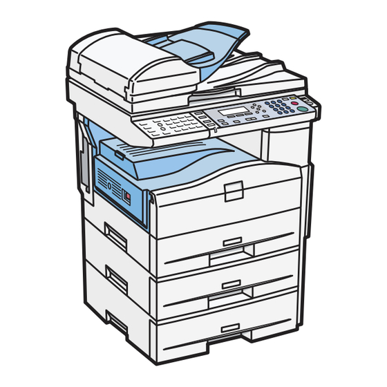 Ricoh Aficio MP 171F Operating Instructions Manual