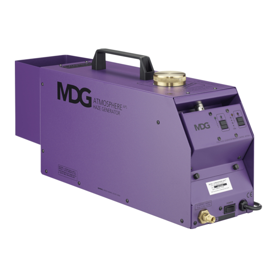 MDG MAX APS Series User Manual