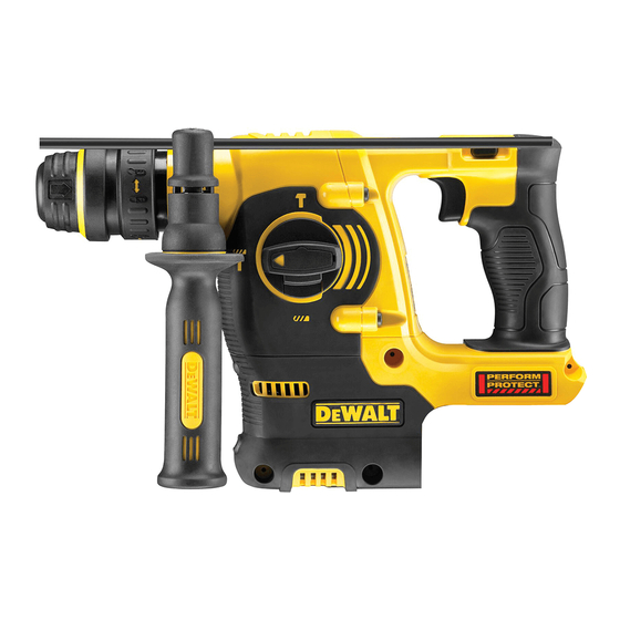 DeWalt DCH254-XE Instruction Manual