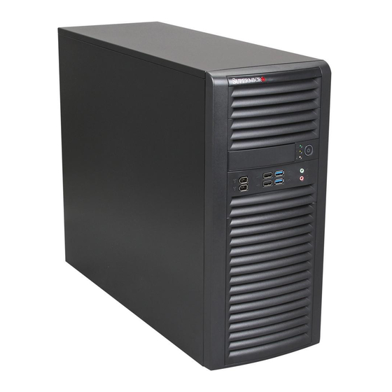 Supero SuperWorkstation 5038A-IL User Manual
