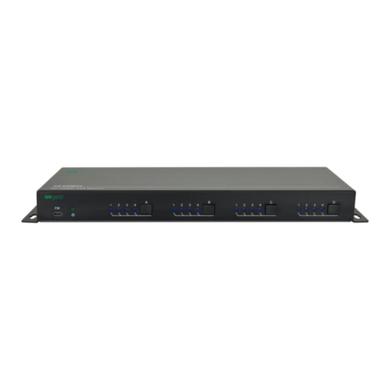 AVGear AVG-CS-HDMI44 User Manual
