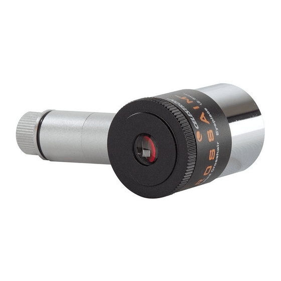 Celestron CrossAim Quick Start Manual