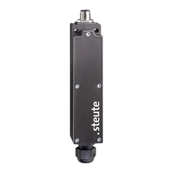 steute RF 96 ST SW868 Vcc extern Mounting And Wiring Instructions