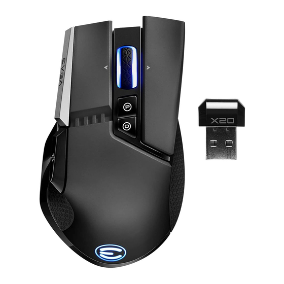 EVGA X20 Quick Manual