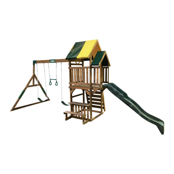 KidKraft ARBOR CREST DELUXE PLAYSET Installation And Operating Instructions Manual