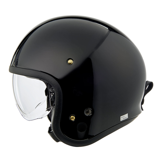 SHOEI J-O Instructions For Use