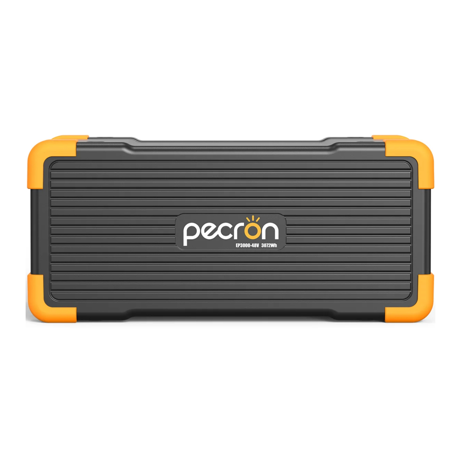 Pecron EB3000-48V Manuals