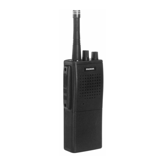 Maxon SP-130 Series Operating Instructions Manual