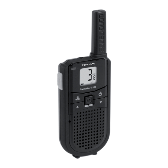 Topcom Twintalker 7100 User Manual