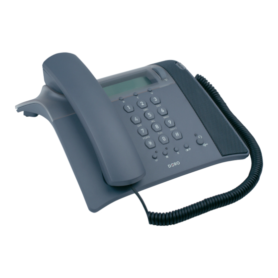 Doro CONGRESS 305 Business Telephone Manuals