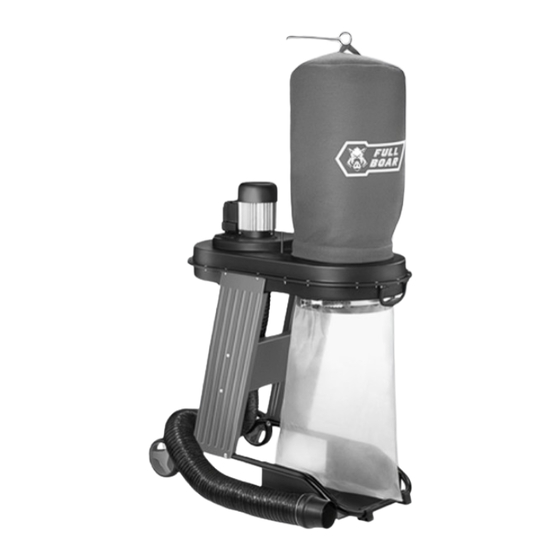 Full Boar FBT-6000 Dust Extractor Vacuum Manuals