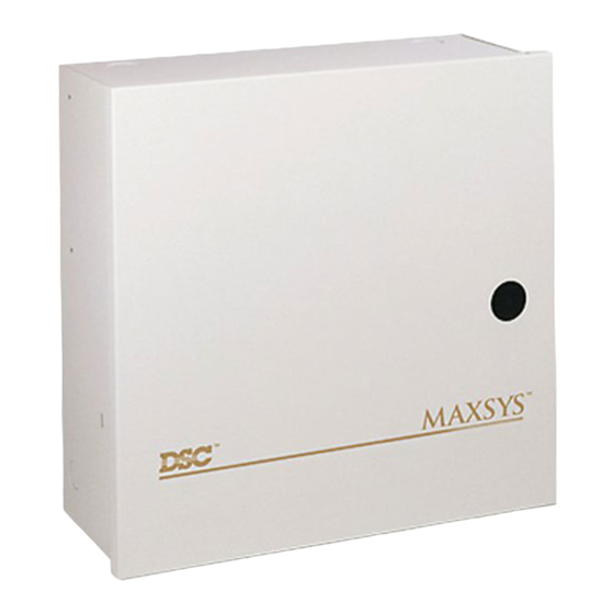 DSC MAXSYS PC4020 Instruction Manual