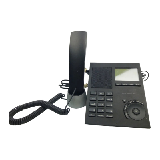 Bang & Olufsen BeoCom 3 Manual