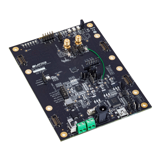 Lattice Semiconductor LIF-MD6000 Quick Start Manual