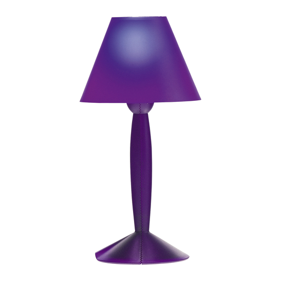 FLOS MISS SISSI Instruction For Correct Installation And Use