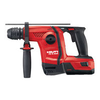 Hilti TE 6-A22 Original Operating Instructions