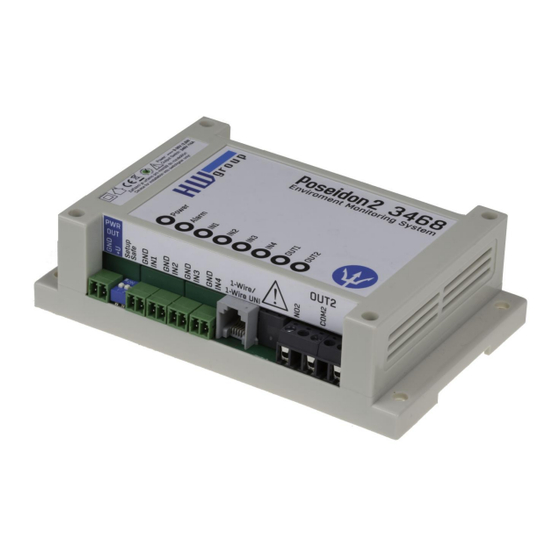 HW Group Poseidon2 3468 Manual