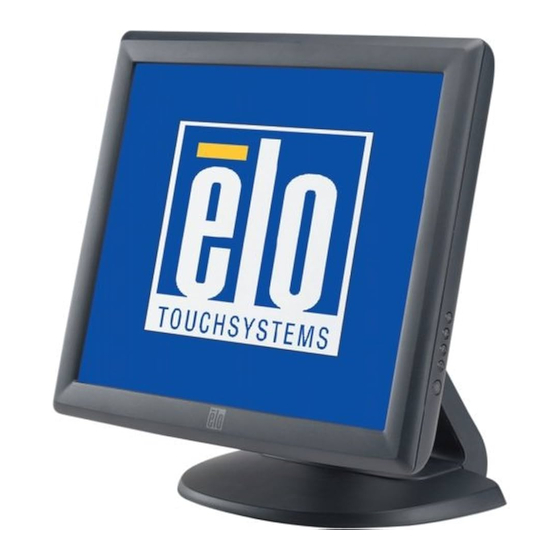 Elo TouchSystems 1715L Dimensions