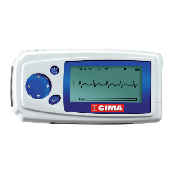 Gima Cardio-A Palm ECG Use And Maintenance Book