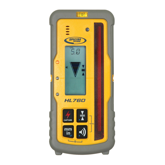 Spectra Precision HL760 Pairing Manual