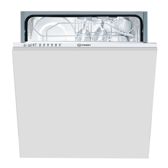 Indesit DIF 36 Operating Instructions Manual