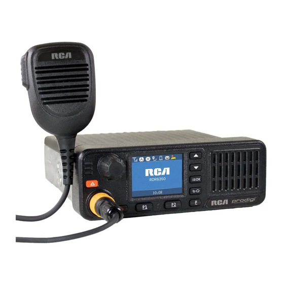 RCA RDR6350 Instruction Manual