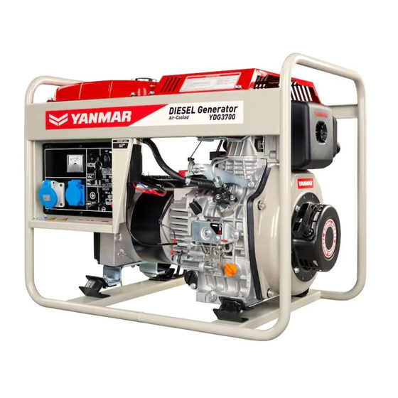 Yanmar YDG Series Operation Manual