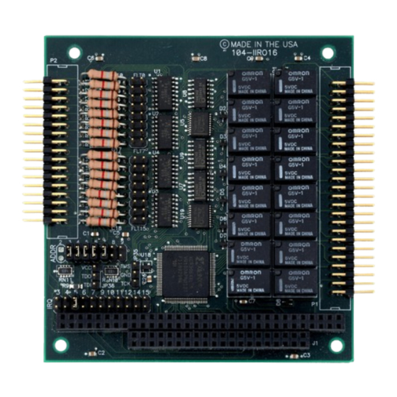 Acces I/O products ETH-IDIO-16 User Manual