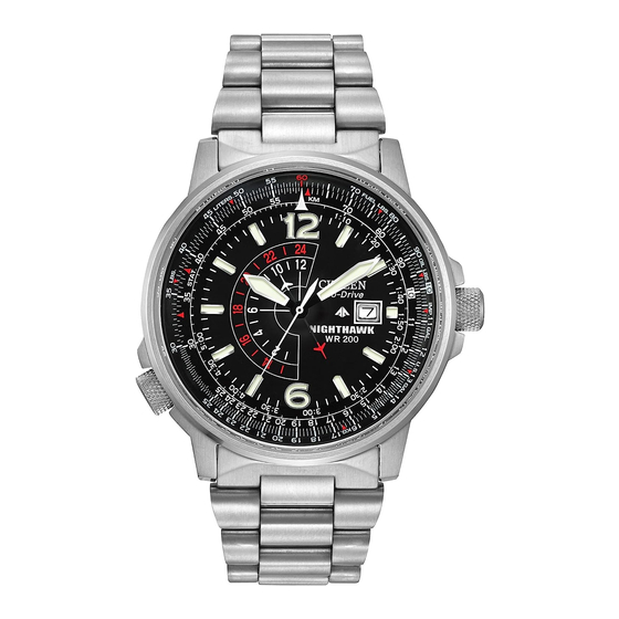 Citizen Nighthawk Series Manual