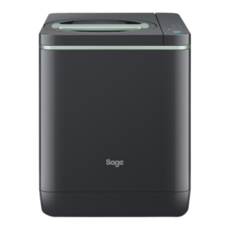 Sage FoodCycler SWR550 Quick Manual