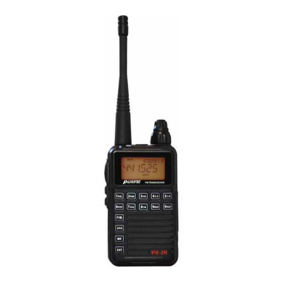 Puxing PX-2R User Manual