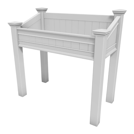 vita Wheelchair Accessible Raised Planter Box Aassembly Instructions