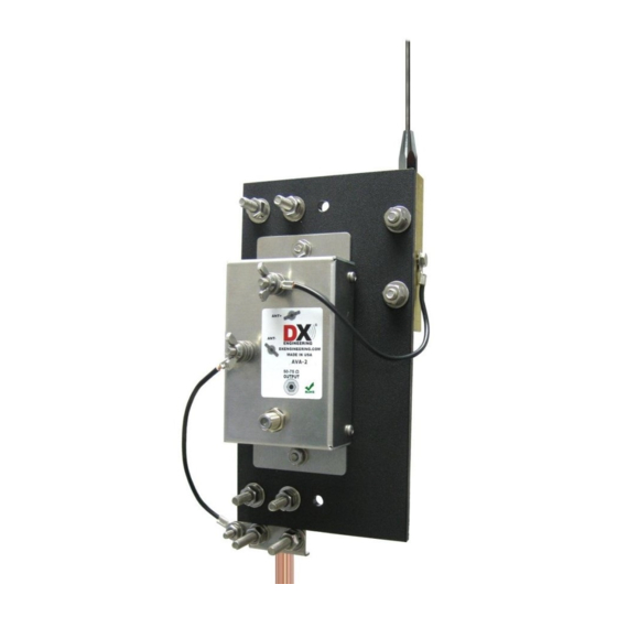 DX Engineering ARAV3-1P Manual