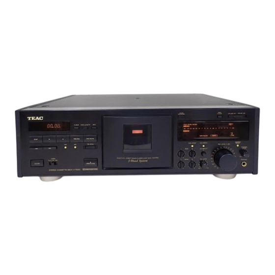 Teac V-7000 Owner's Manual