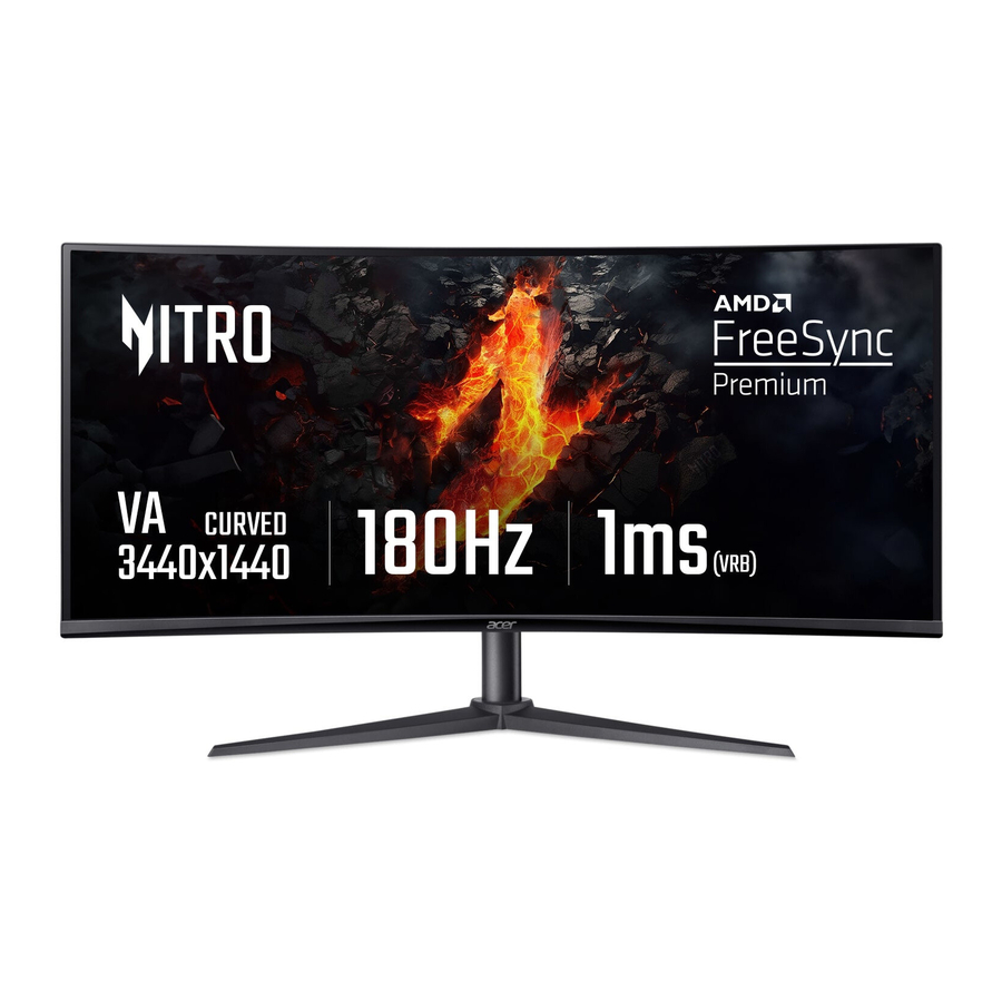 Acer Nitro XZ342CU V3bmiiphx Manual