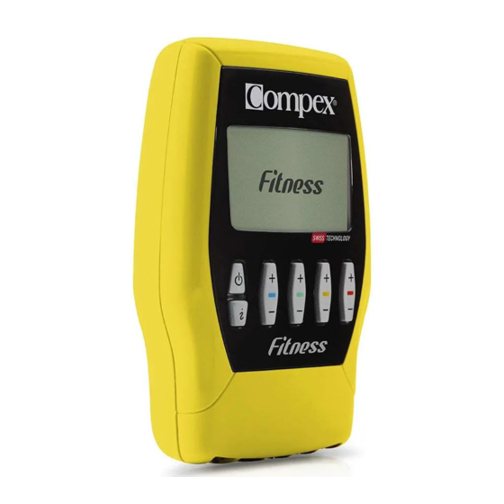 Compex Sport User Manual