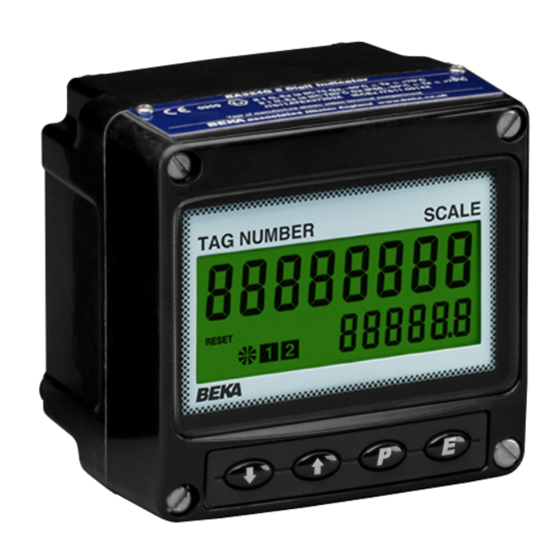 BEKA BA304G Manual