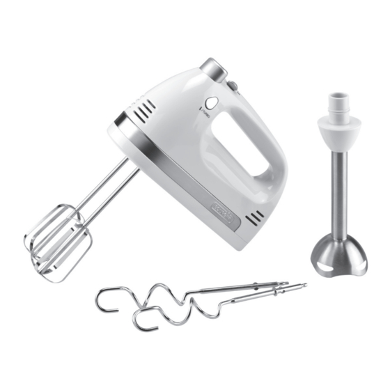 Bourgini 22.1004.00.00 Combi Hand Mixer Manuals