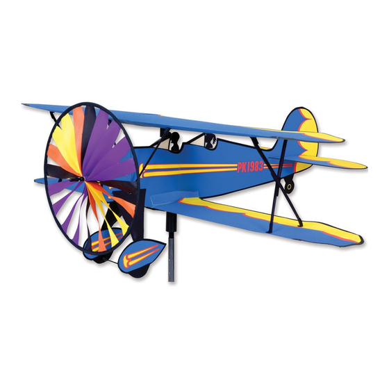 Premier designs Wind Garden Biplane Spinner Assembly Instructions