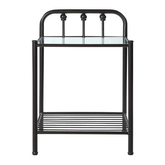 Coaster 301392 Assembly Instructions Manual