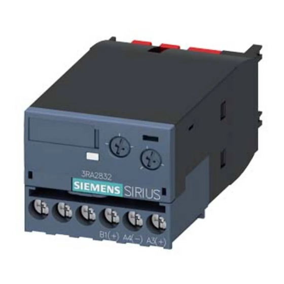 Siemens 3RA283 Series Manual