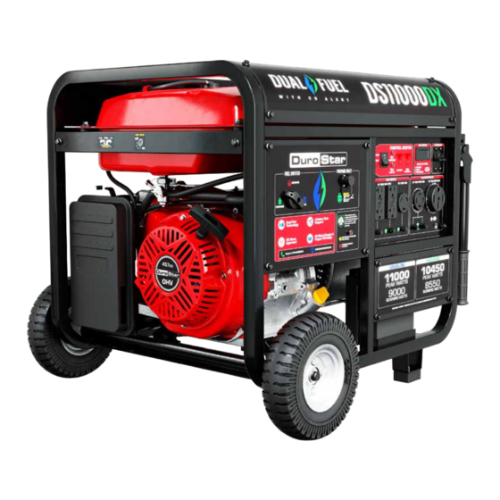 DUROMAX DUROSTAR DS11000DX User Manual