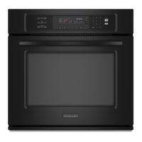 KitchenAid KEBS177SBL - 27 Inch Single Electric Wall Oven Use And Care Manual
