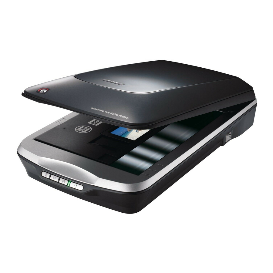 Epson Perfection V500 Office Quick Start Manual