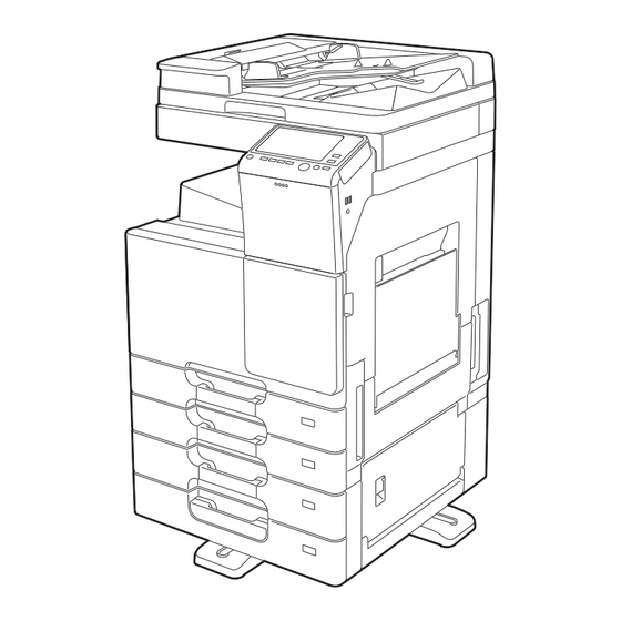 Sindoh D310 Series Quick Installation Manual