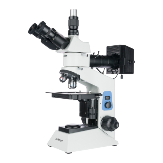 AmScope ME580 Series Manuals