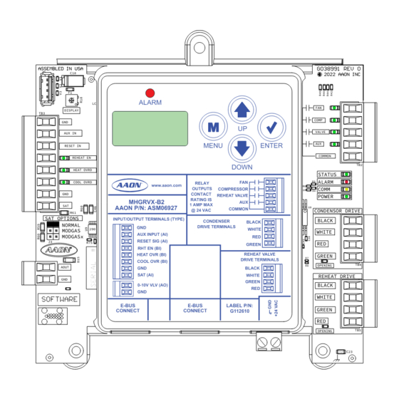 AAON MHGRVX-B2 Field Technical Manual