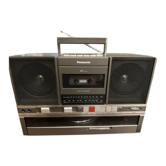 Panasonic SG-J500 (W) Service Manual