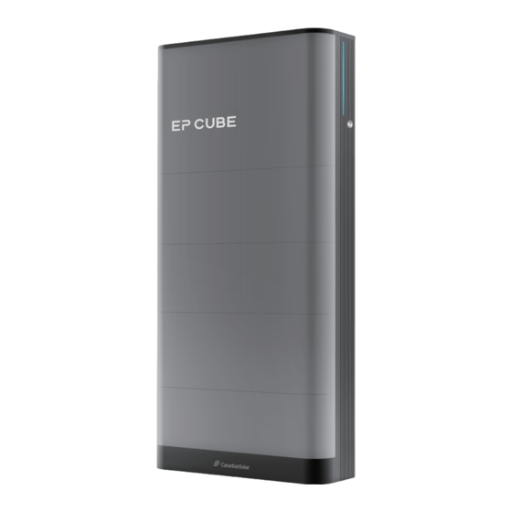 CanadianSolar ETERNALPLANET EP CUBE HES Series User Manual