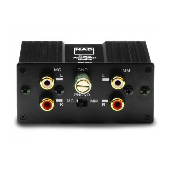 NAD PP 375 Datasheet